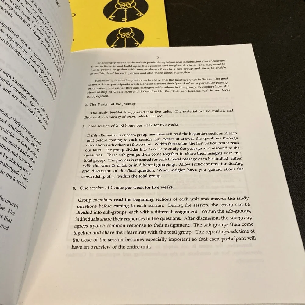 Stewards of the Household of God Resource Guide for Pastor Group Facilitator